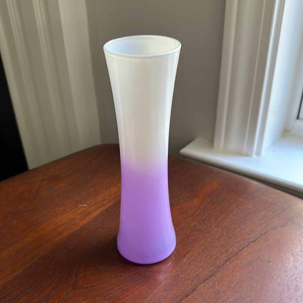 Elegant Purple Ombre Vase